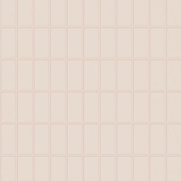 2x4 Straight Set Sheeted Glass Mosaic Tile in Sandpiper Gloss