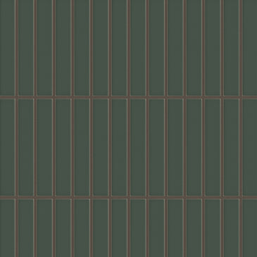 1x6 Straight Set Sheeted Original Ceramic Mosaic Tile in Tempest Matte