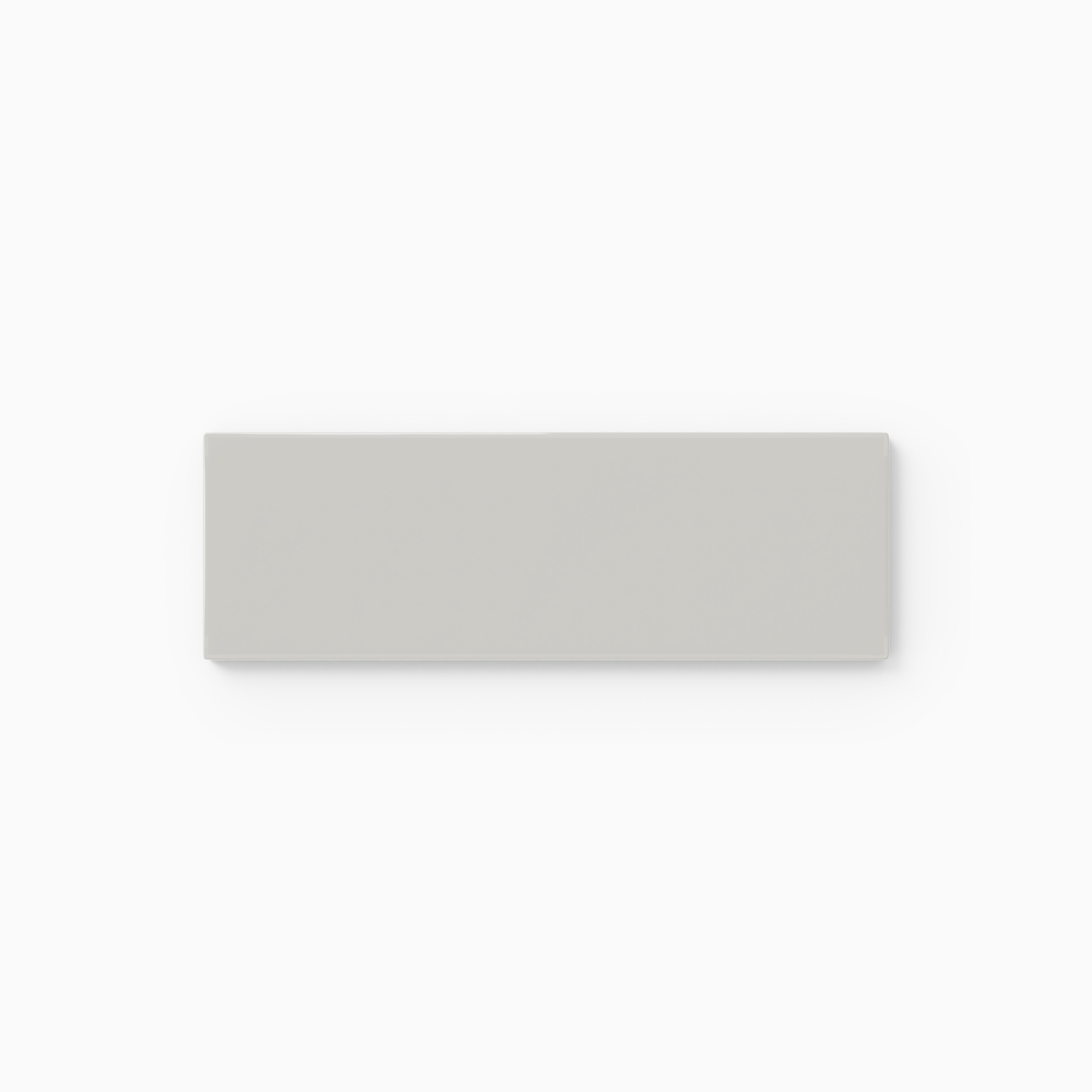 2x6 Natural Press Ceramic Tile in Cloud Cover Gloss