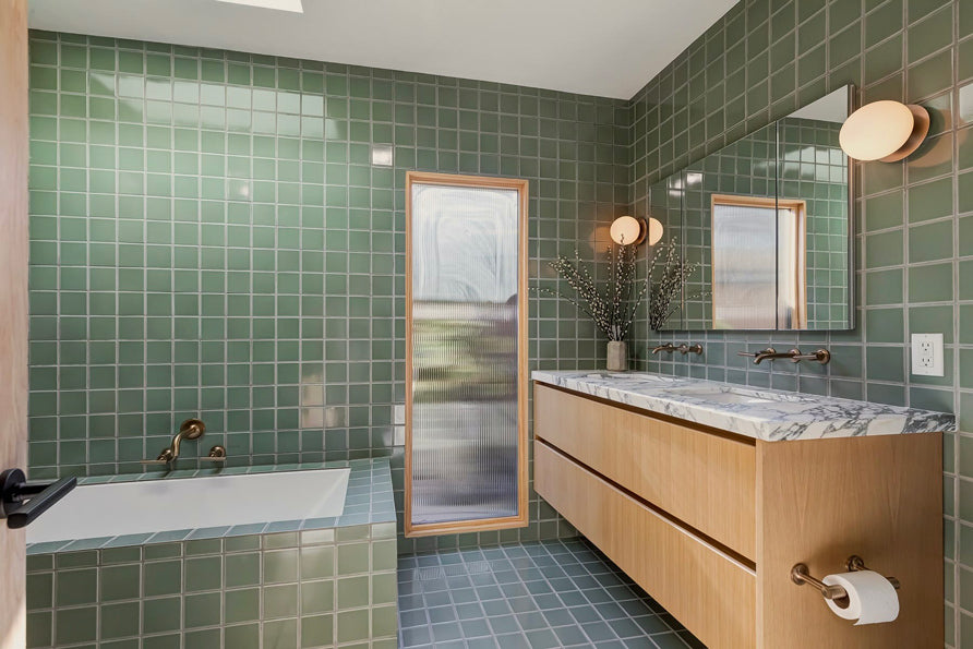 Quick Ship 4x4 Original Ceramic Tile in Rosemary Gloss