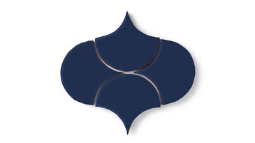 Ogee Drop Original Ceramic Tile in Lake Tahoe Matte