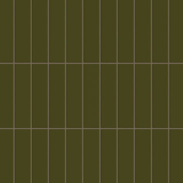 2x8 Original Ceramic Tile in Bonsai Matte