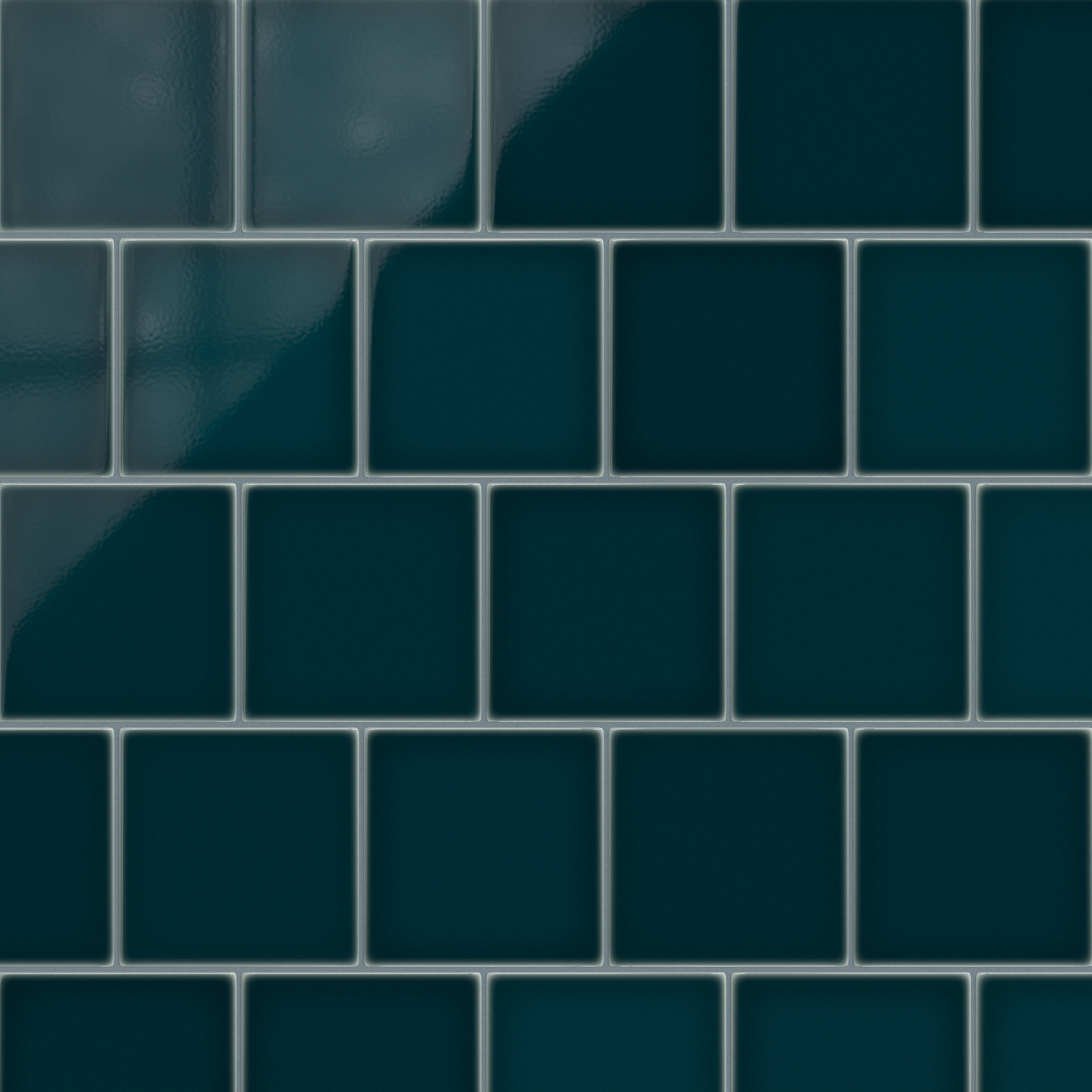 8x8 Original Ceramic Tile in Caspian Sea Gloss