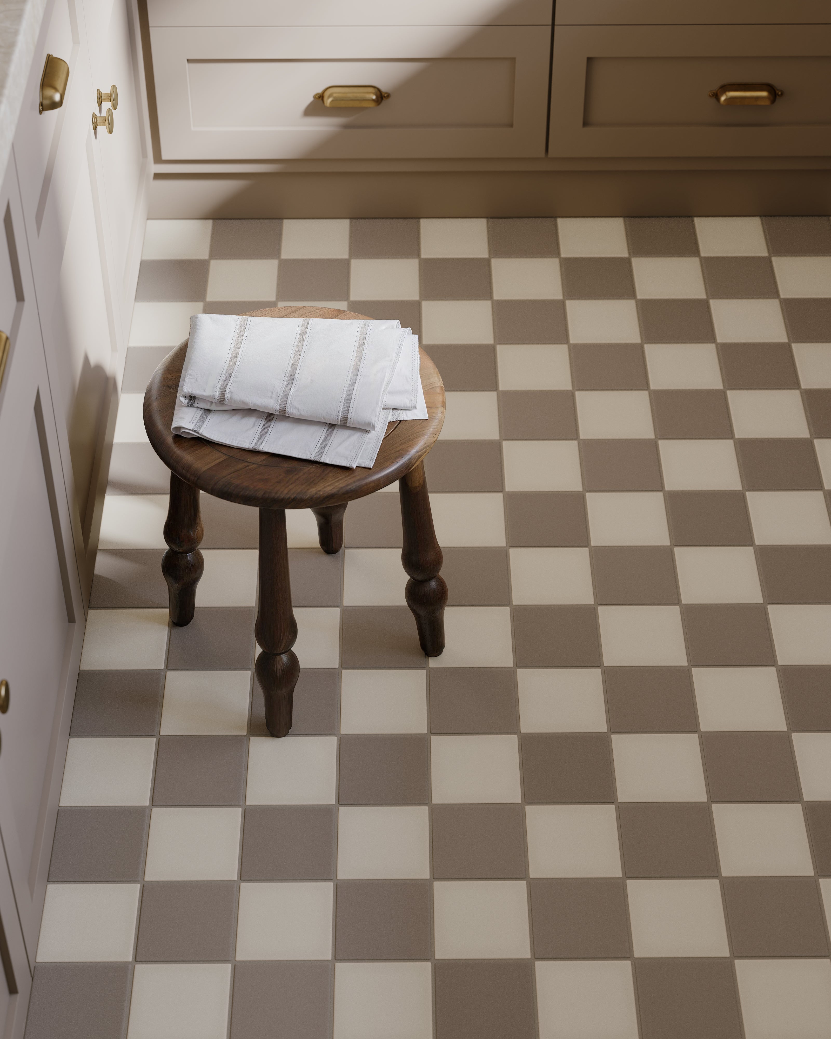4x4 Original Ceramic Tile in Feldspar Matte