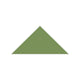 6" Triangle Original Ceramic Tile in Kelp Matte