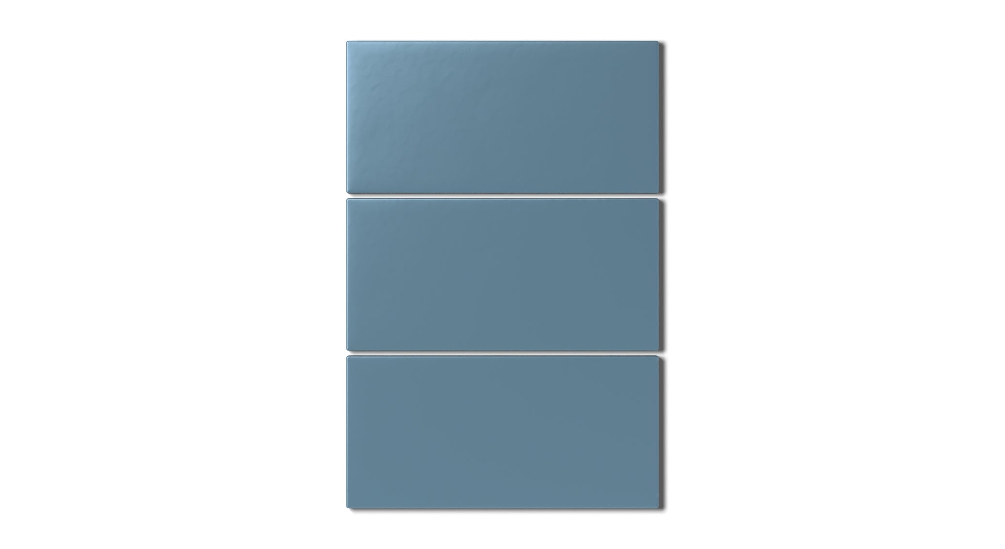 4x8 Natural Press Ceramic Tile in Azurite Matte