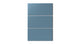 4x8 Natural Press Ceramic Tile in Azurite Matte