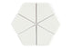 Hexite Original Ceramic Tile in Limewash Gloss