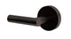 Contour One Handle Wall Mount Diverter/Volume Control Shower Trim with Soft Lever Handle in Antique Bronze