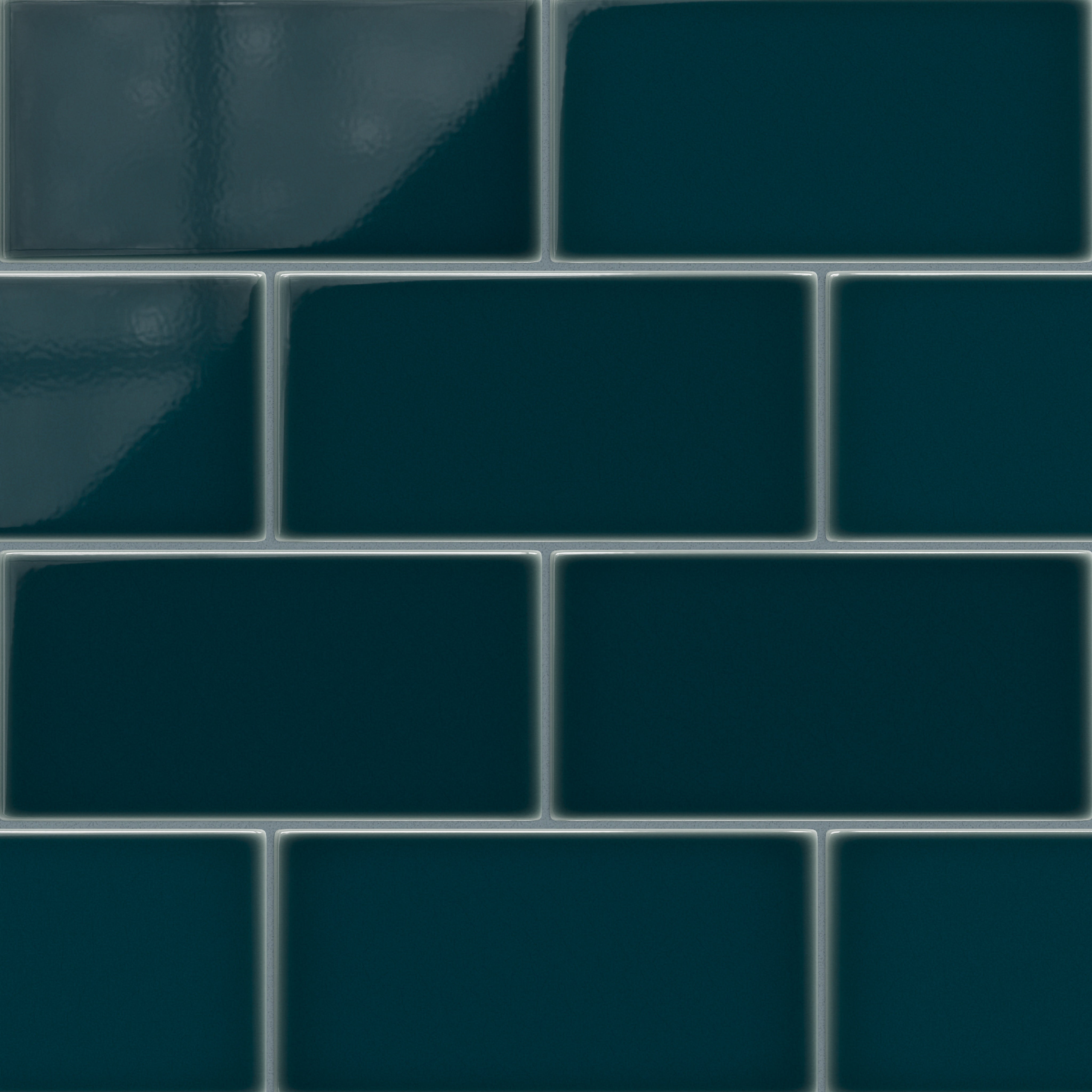6x12 Original Ceramic Tile in Caspian Sea Gloss