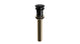 Lavatory Faucet Soft Touch Drain with Overflow in French Brass