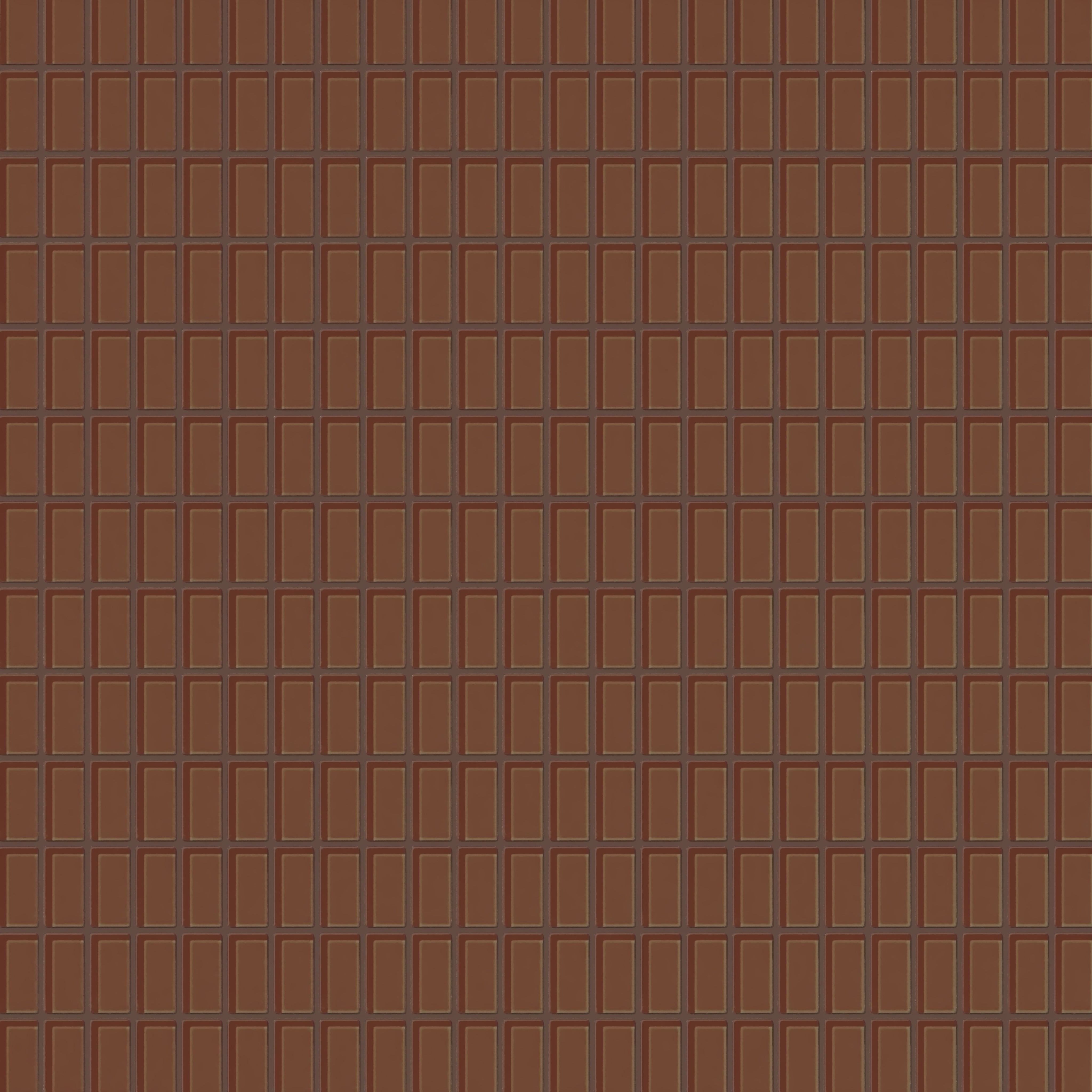 1x2 Straight Set Sheeted Glass Mosaic Tile in Kestrel Gloss
