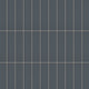2x8 Natural Press Ceramic Tile in Indigo Matte