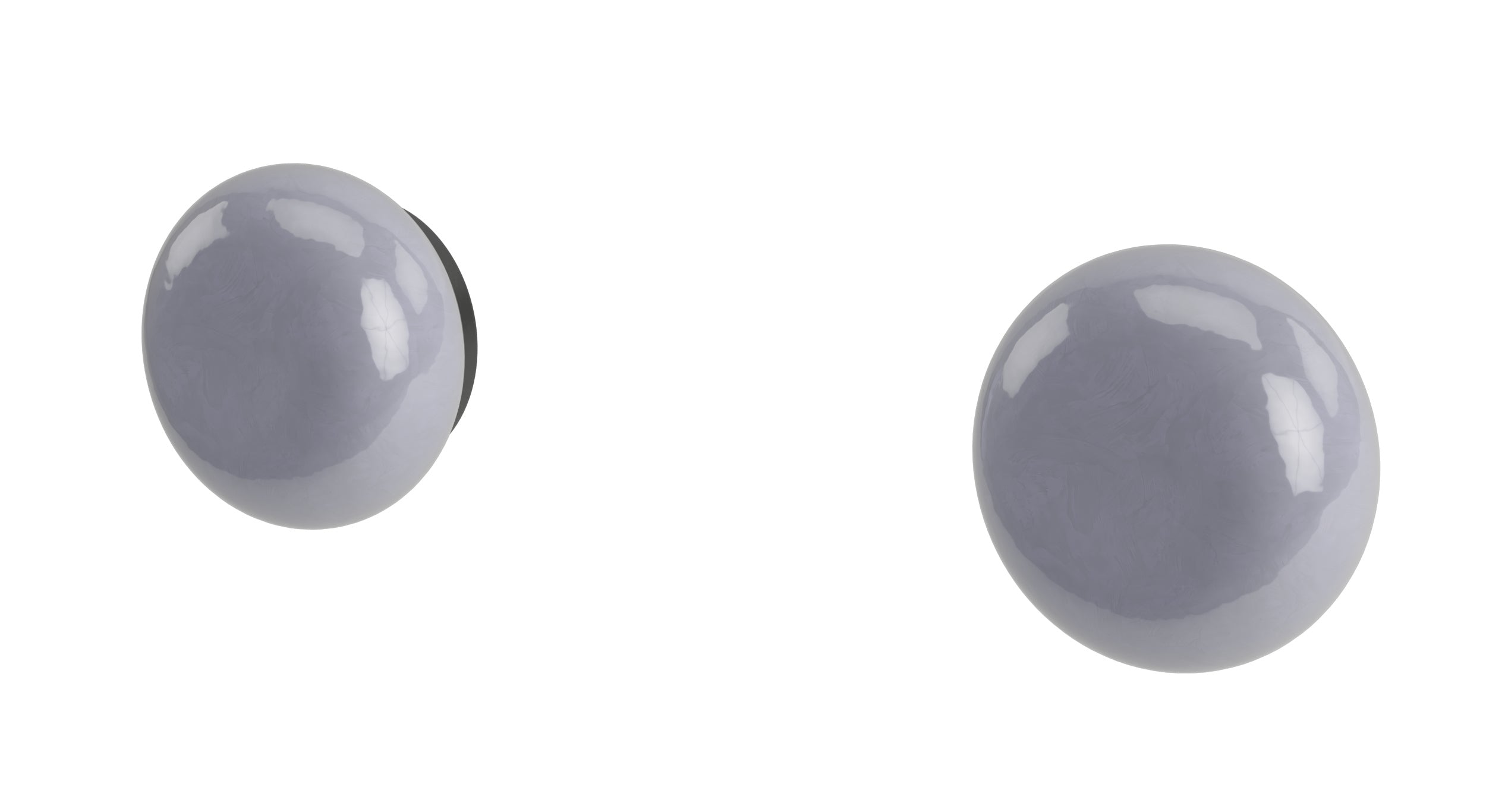 Foundry Two Handle Wall Mount Bath Trim with Pebble Ceramic Knob Handles in Oil Rubbed Bronze