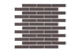 1x4 Half Offset Sheeted Original Ceramic Mosaic Tile in Kalamata Gloss