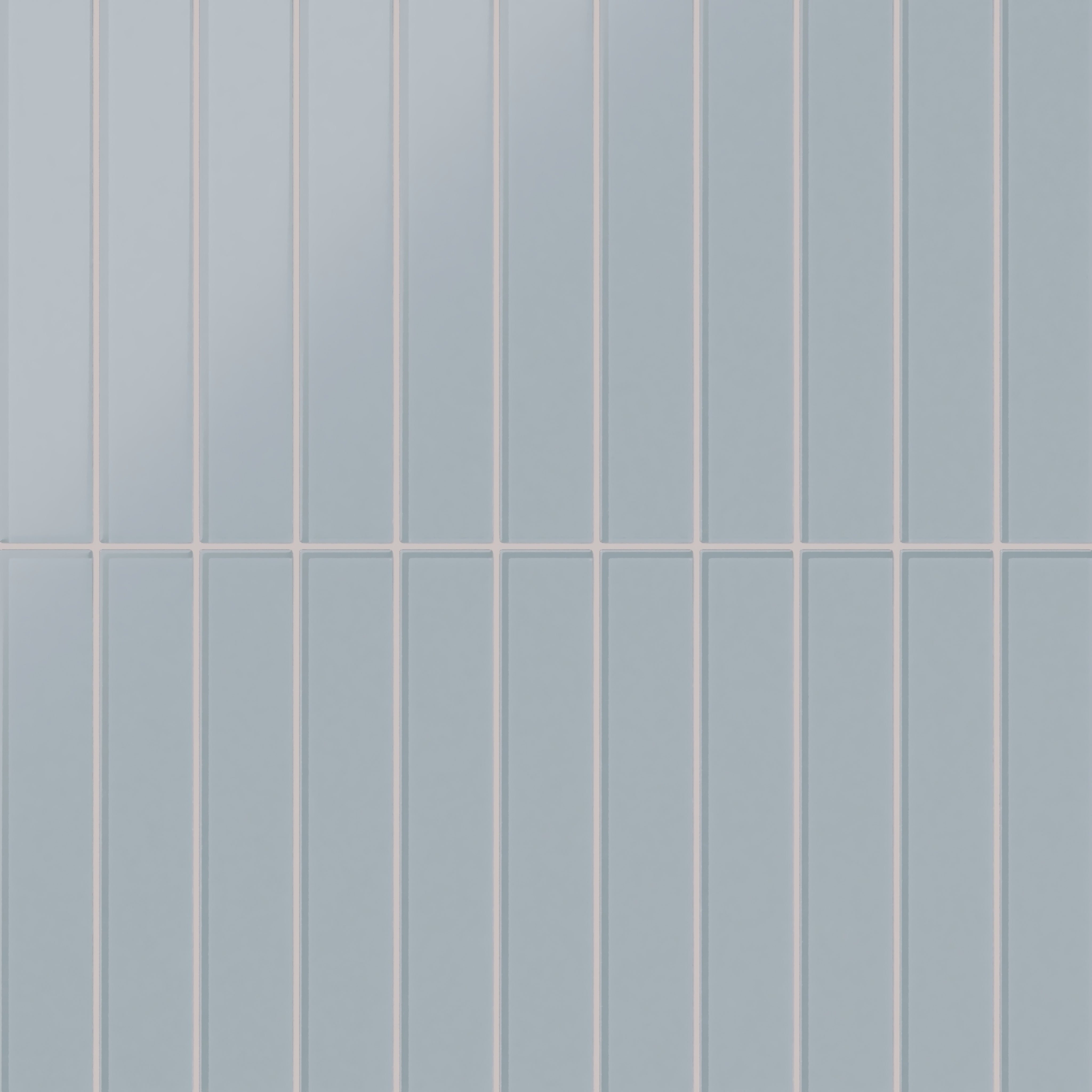 Great Blue Heron 2x12 Matte Glass Tile - Fireclay Tile