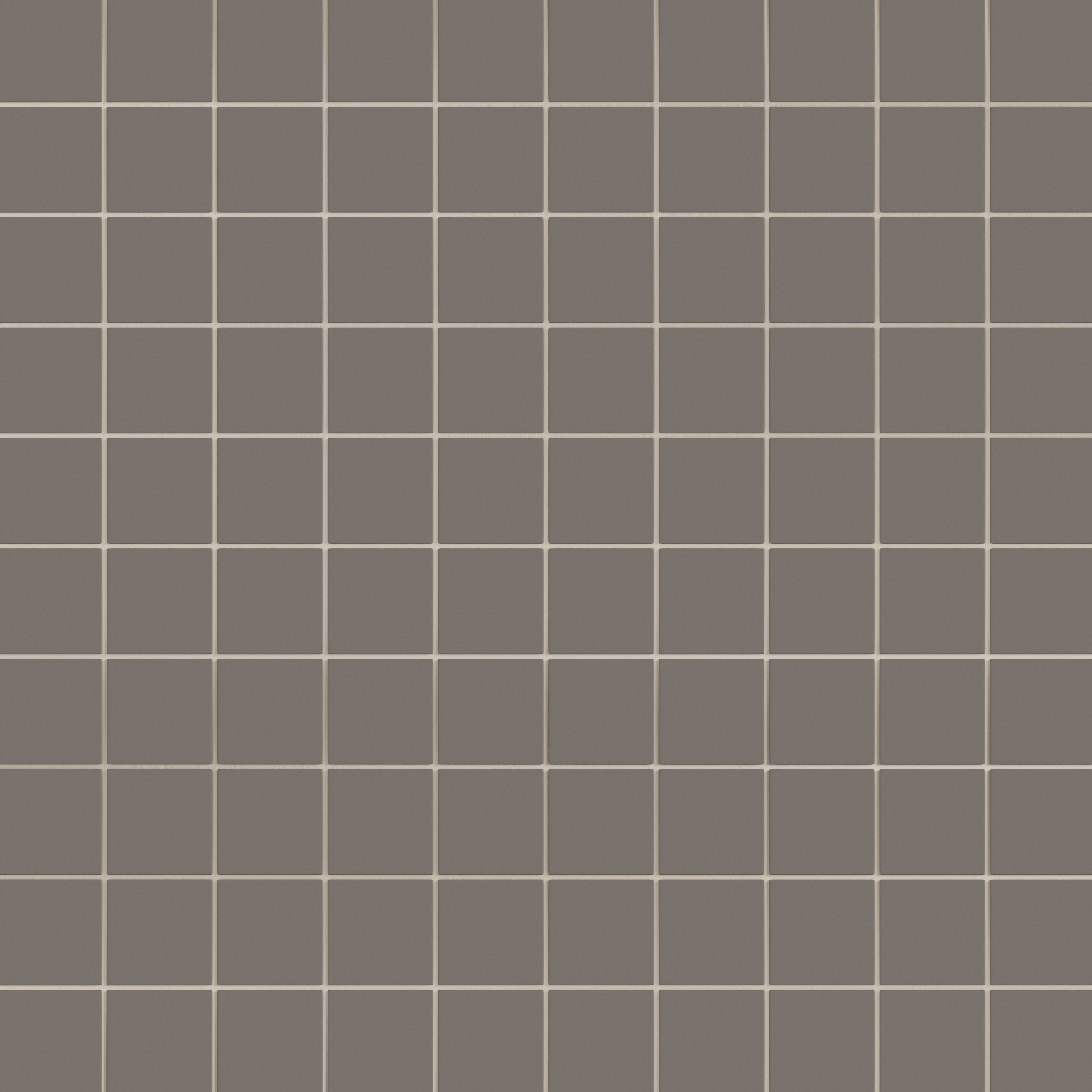 3x3 Straight Set Sheeted Natural Press Ceramic Mosaic Tile in Timberline Matte