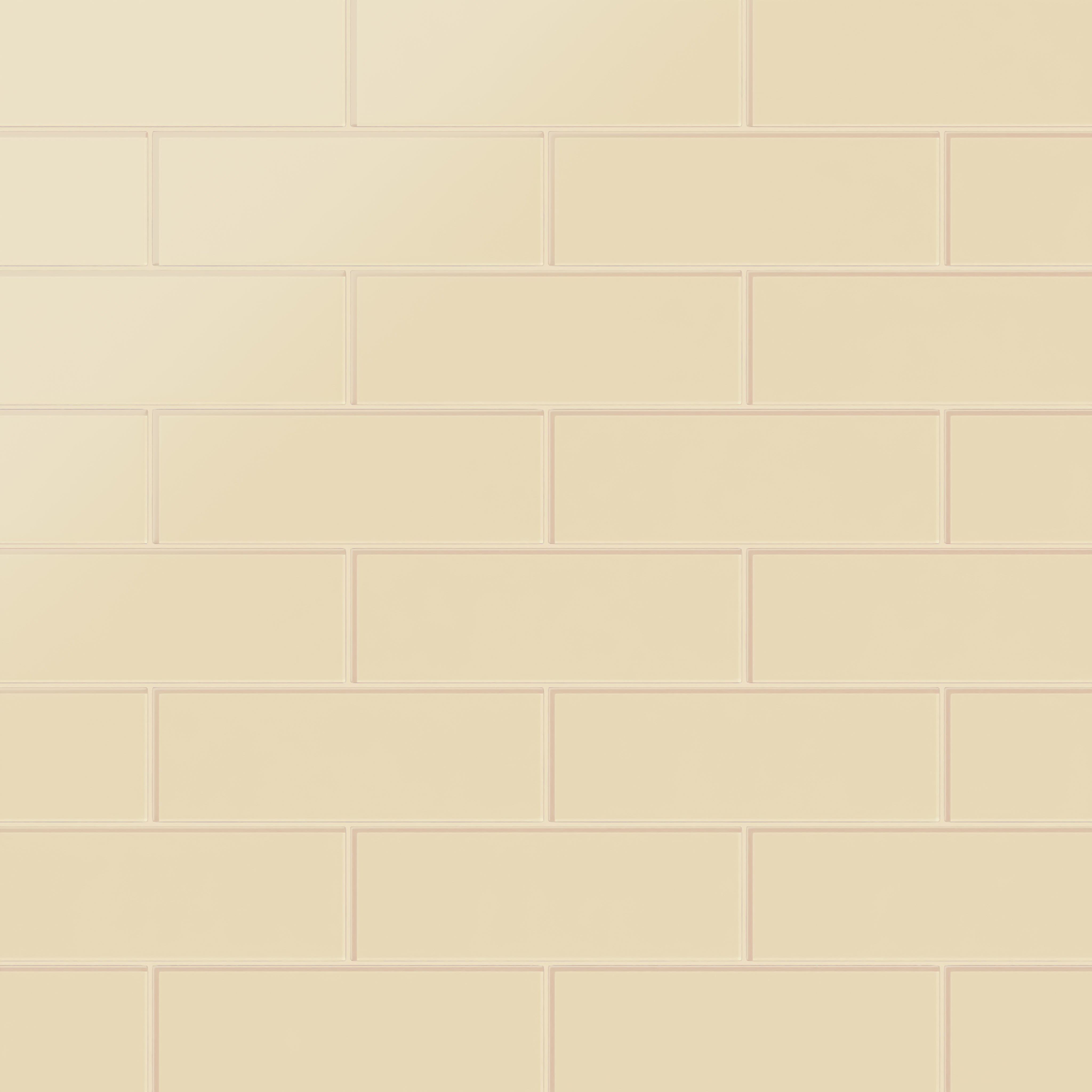 4x12 Glass Tile in Chickadee Matte