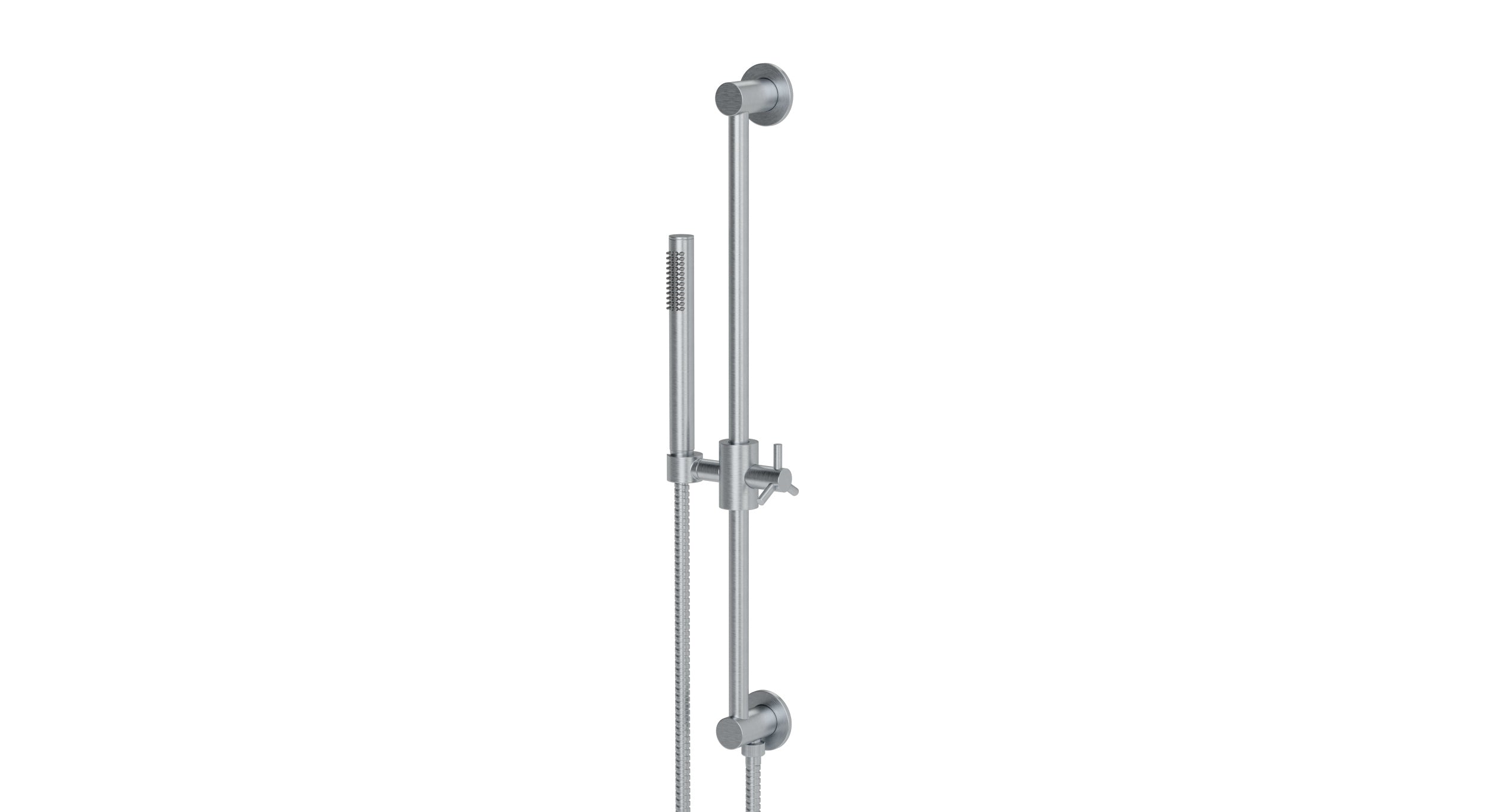 Contour & Foundry Positioning Bar Kit - Less Hand Shower in Satin Chrome