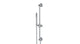 Contour & Foundry Positioning Bar Kit - Less Hand Shower in Satin Chrome