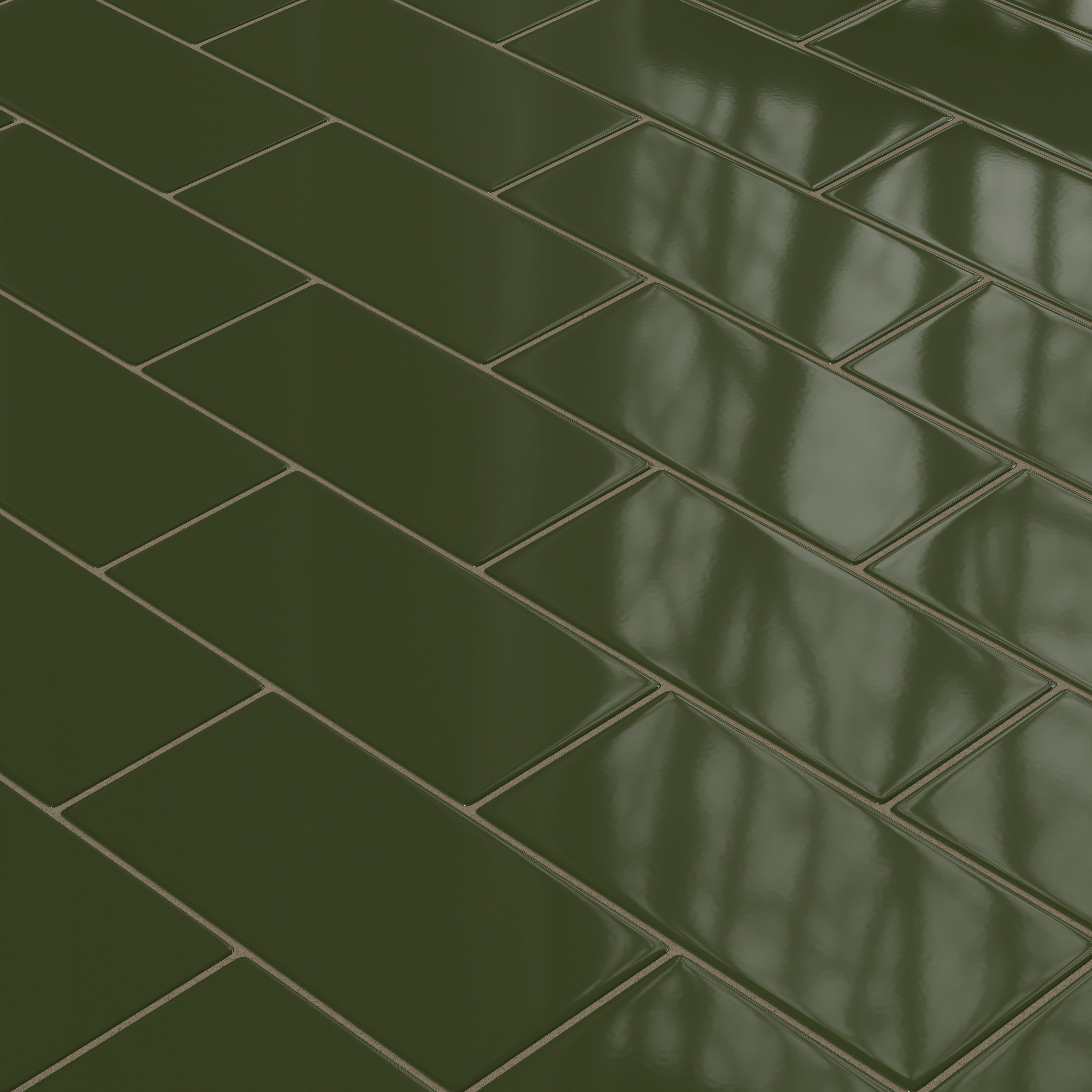 6x12 Original Ceramic Tile in Lone Pine Gloss