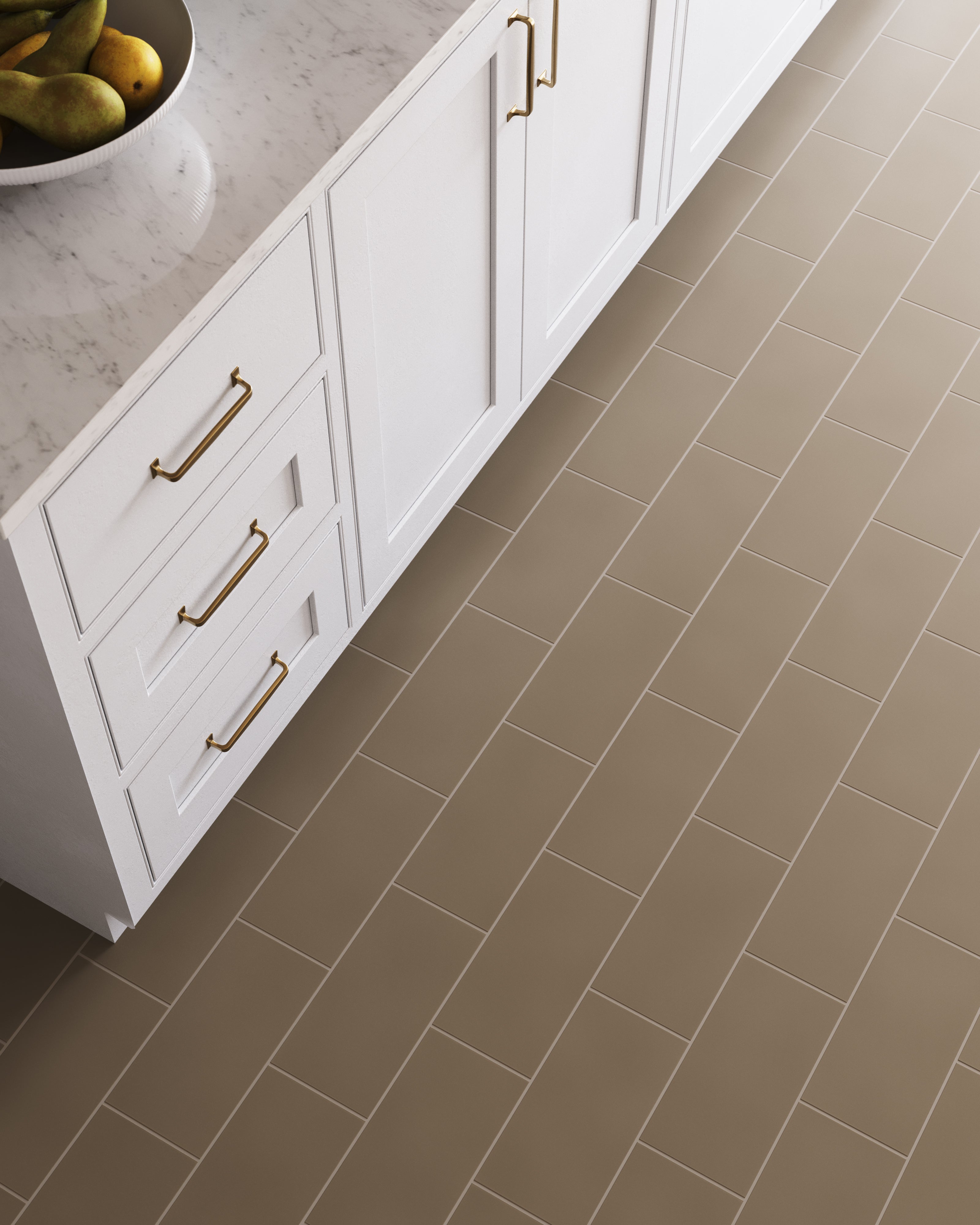 6x12 Original Ceramic Tile in Sandstone Matte