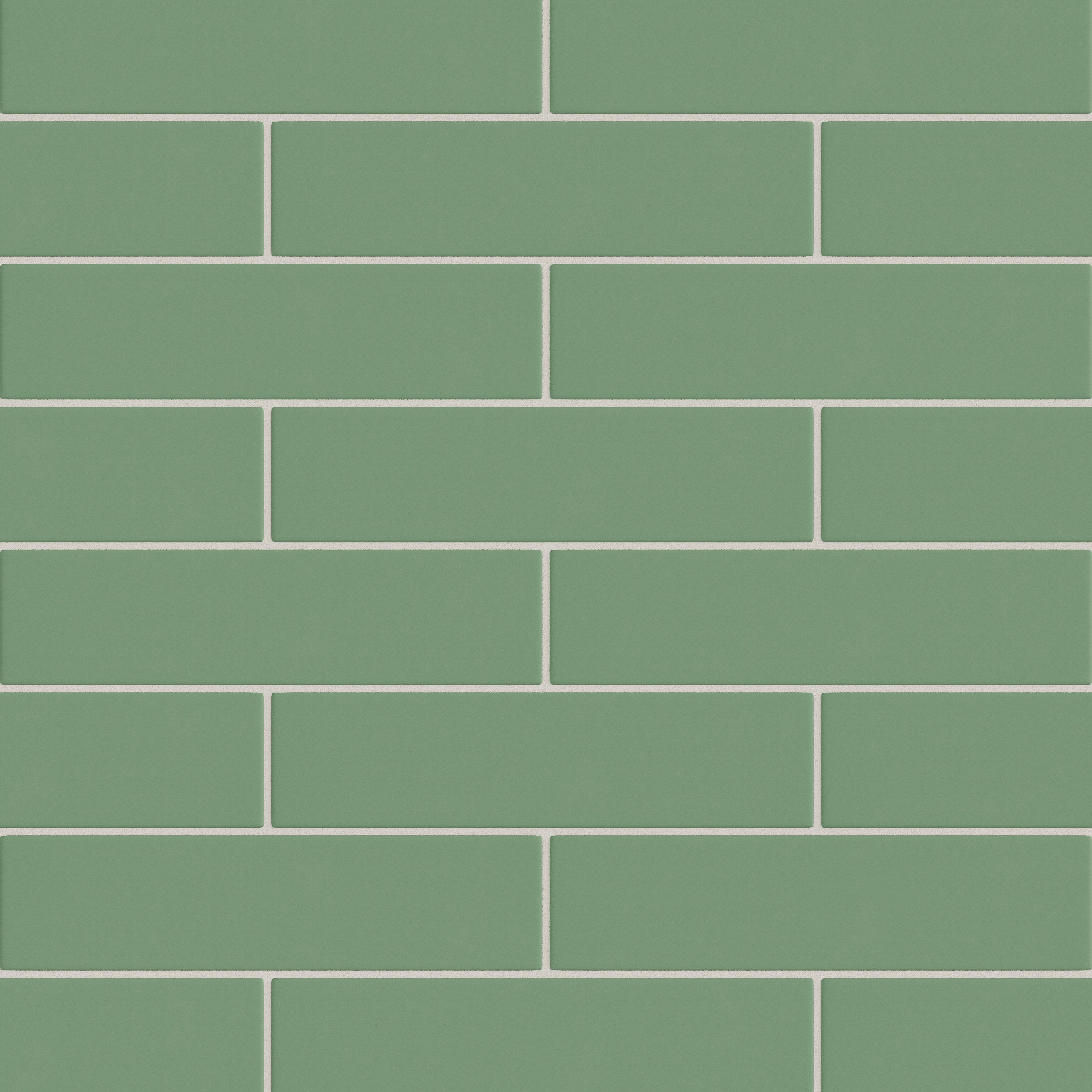 3x12 Original Ceramic Tile in Sea Green Matte