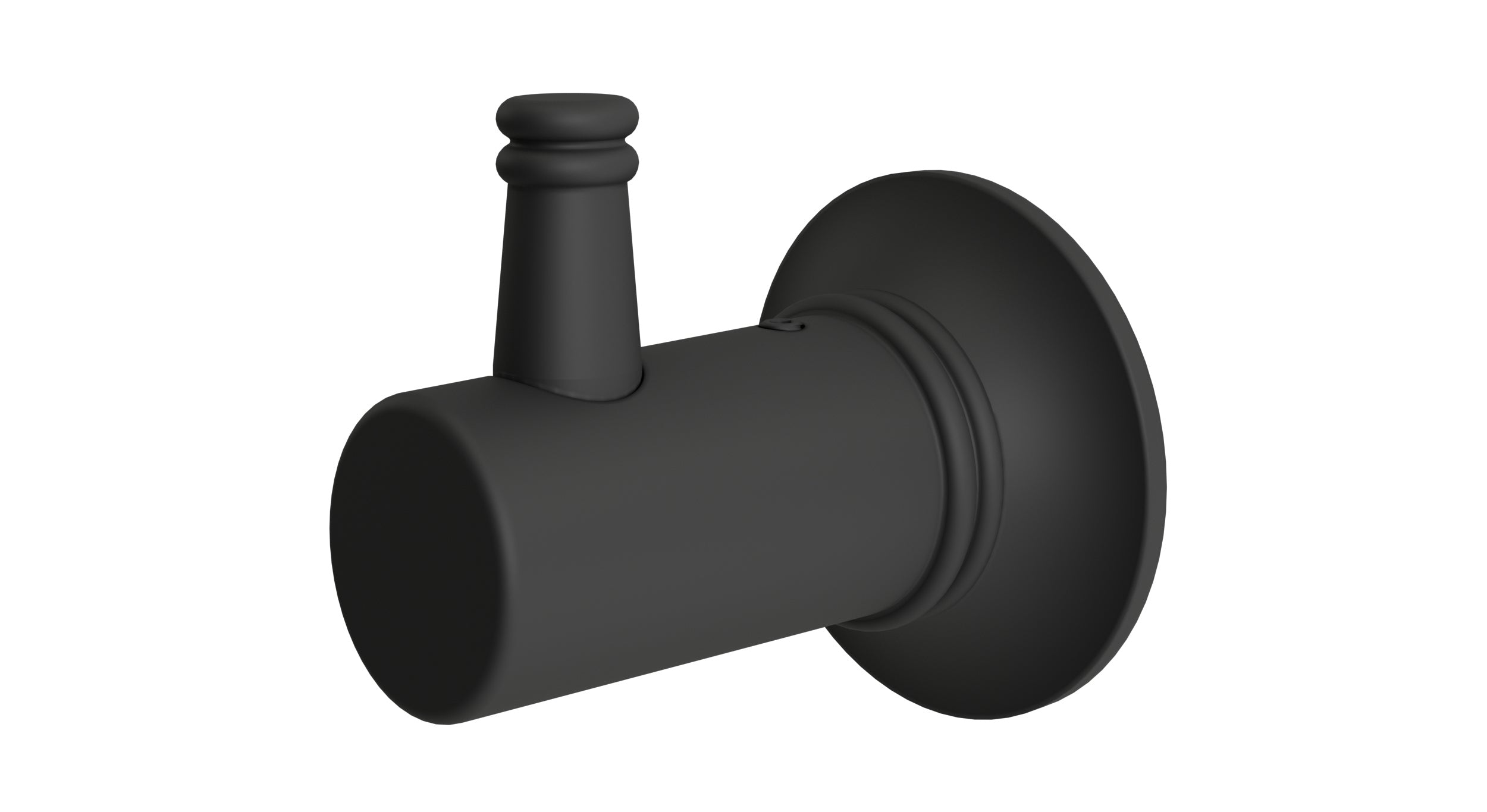 Emerson Robe Hook in Matte Black