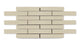 1x6 Half Offset Sheeted Original Ceramic Mosaic Tile in Dolomite Matte