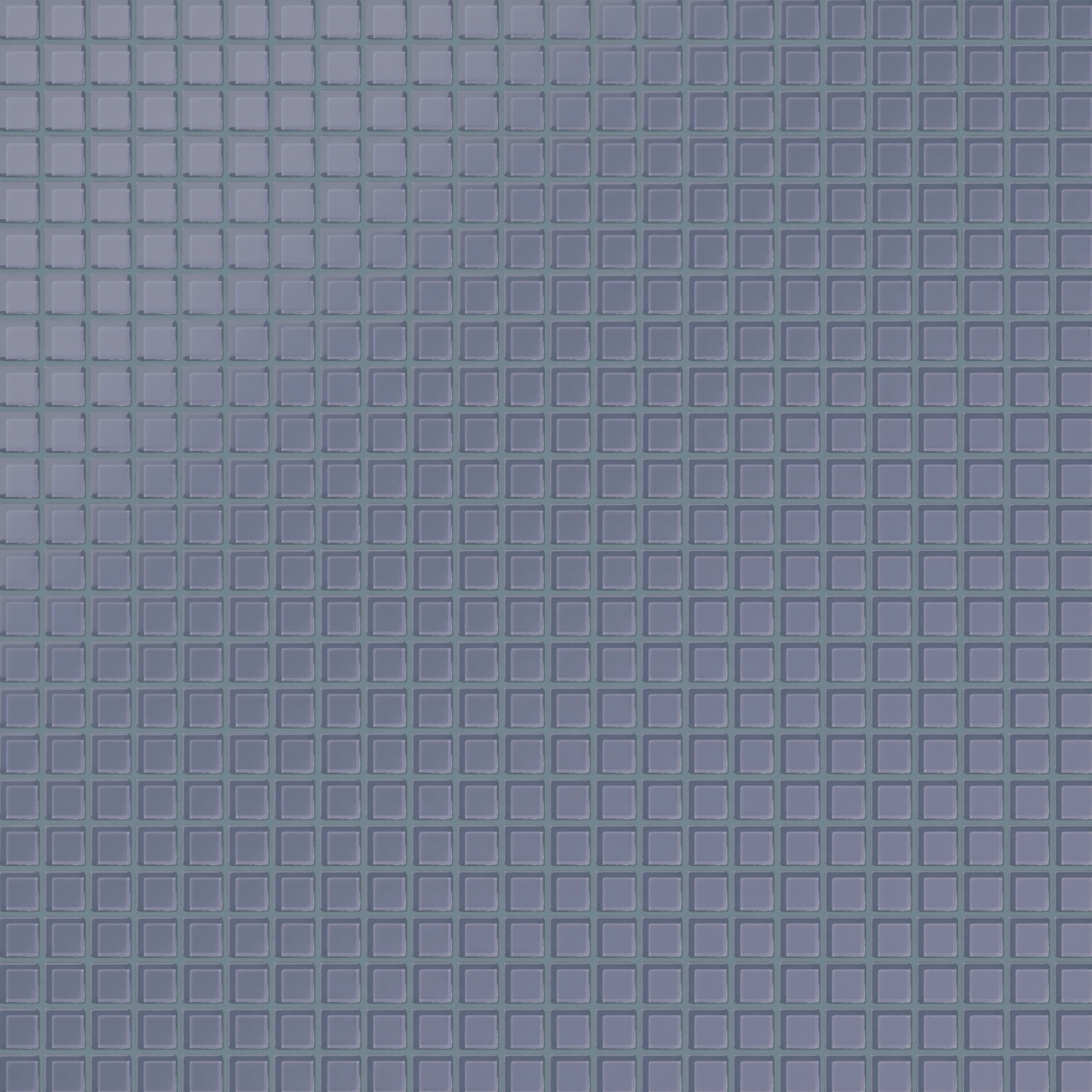 1x1 Straight Set Sheeted Glass Mosaic Tile in Nuthatch Matte