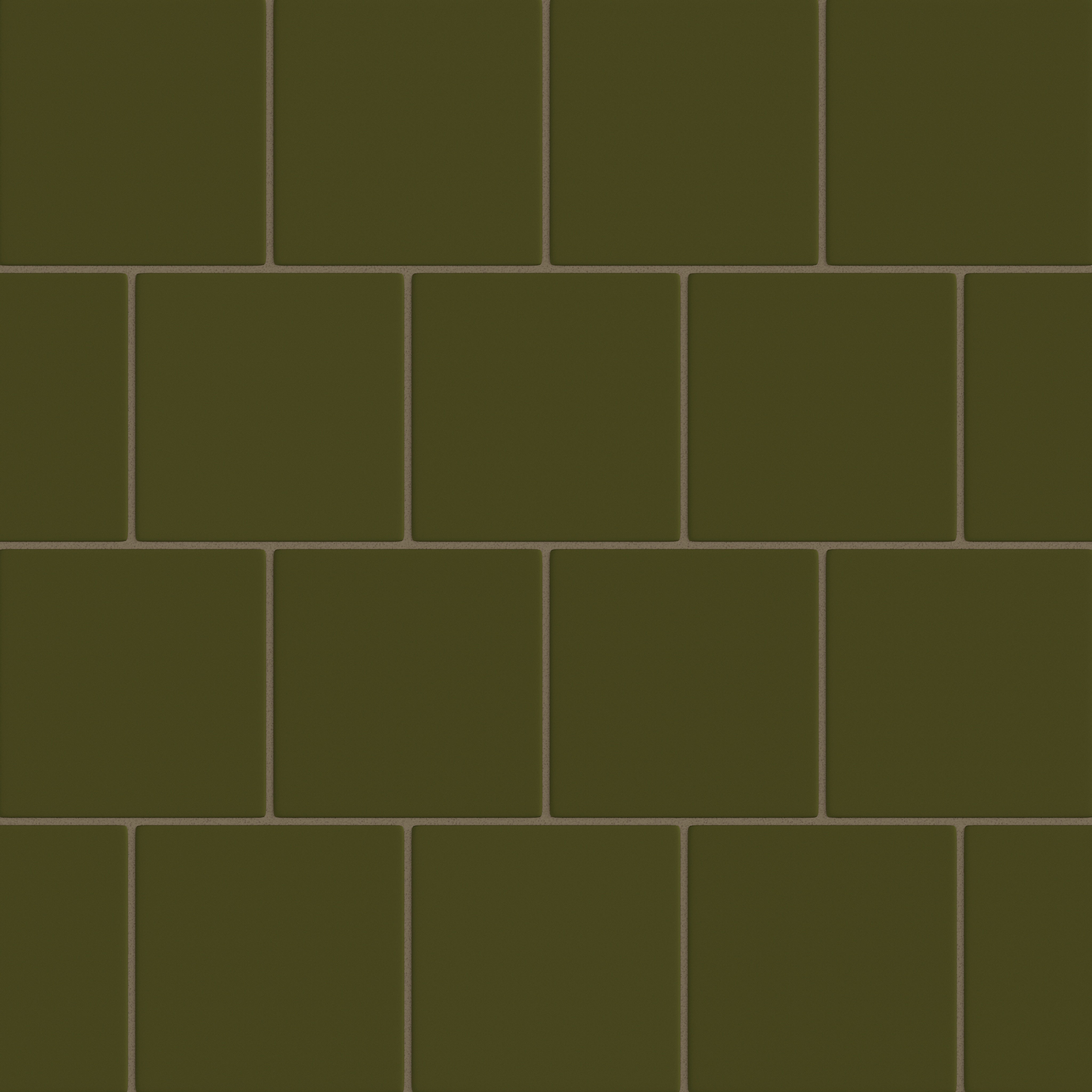6x6 Original Ceramic Tile in Bonsai Matte