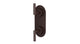 Contour Two Handle Wall Mount Shower Trim with Soft Lever Handles in Architectural Copper