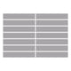 1x6 Straight Set Sheeted Original Ceramic Mosaic Tile in Thistle Matte