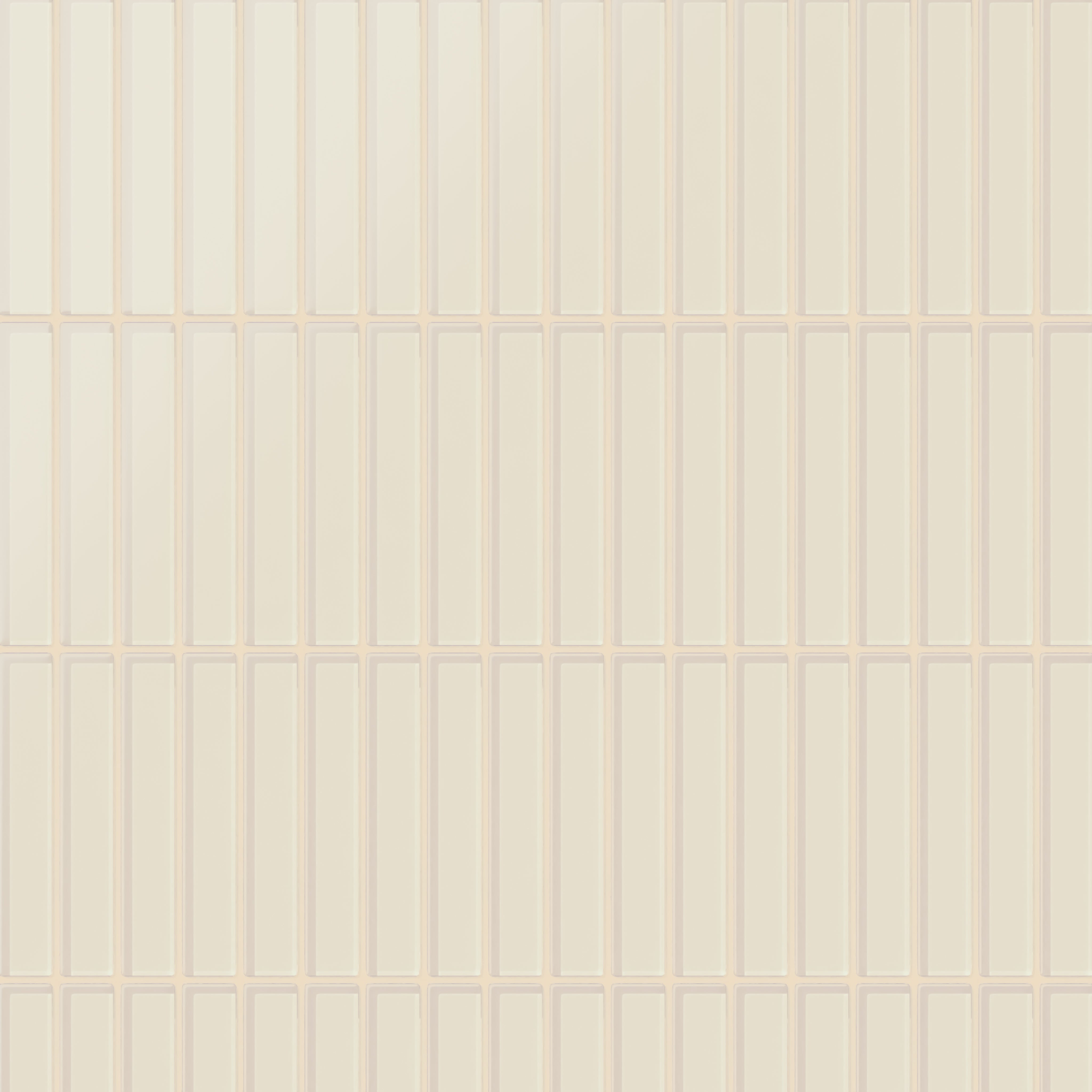 1x6 Straight Set Sheeted Glass Mosaic Tile in Sparrow Matte