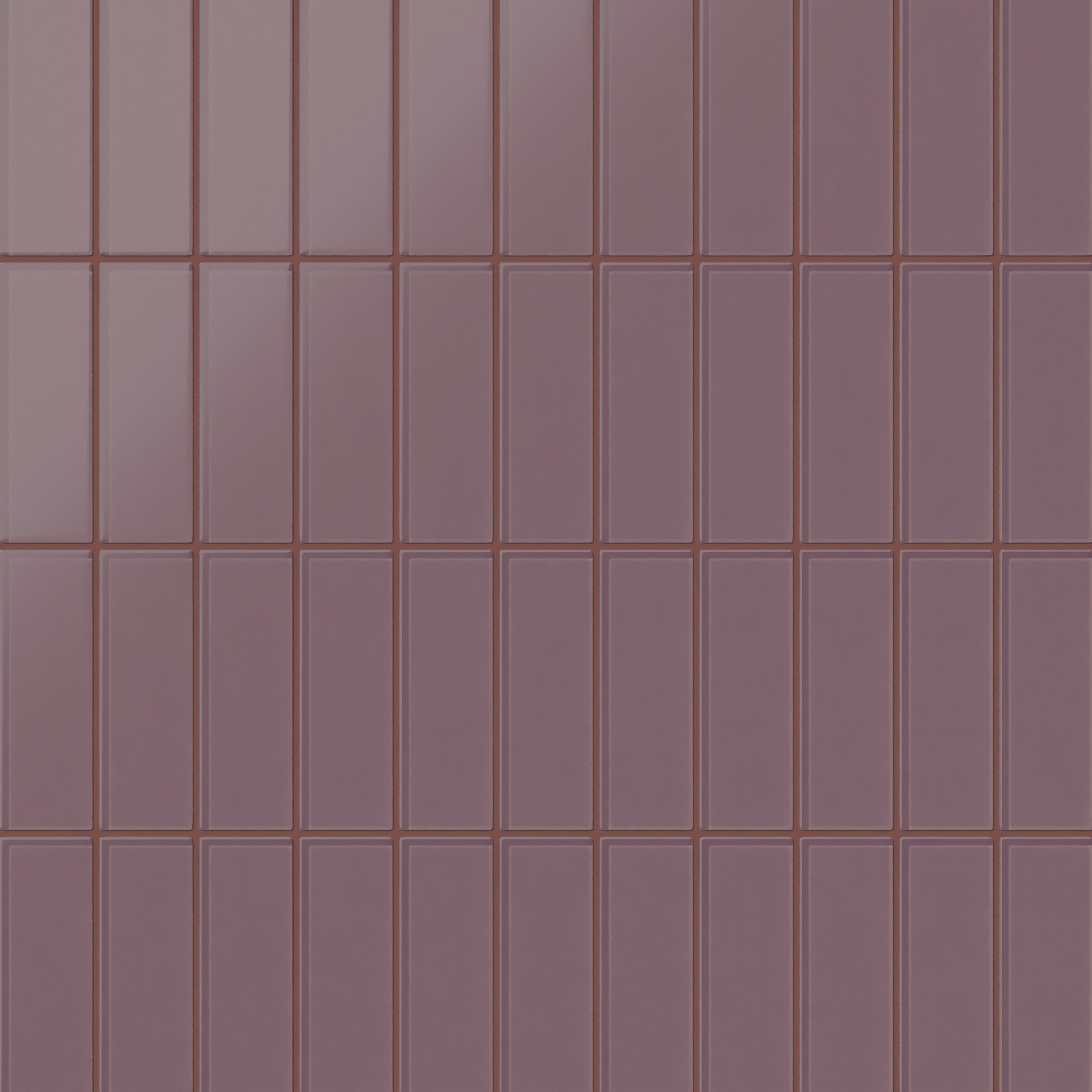 2x6 Glass Tile in Crane Matte