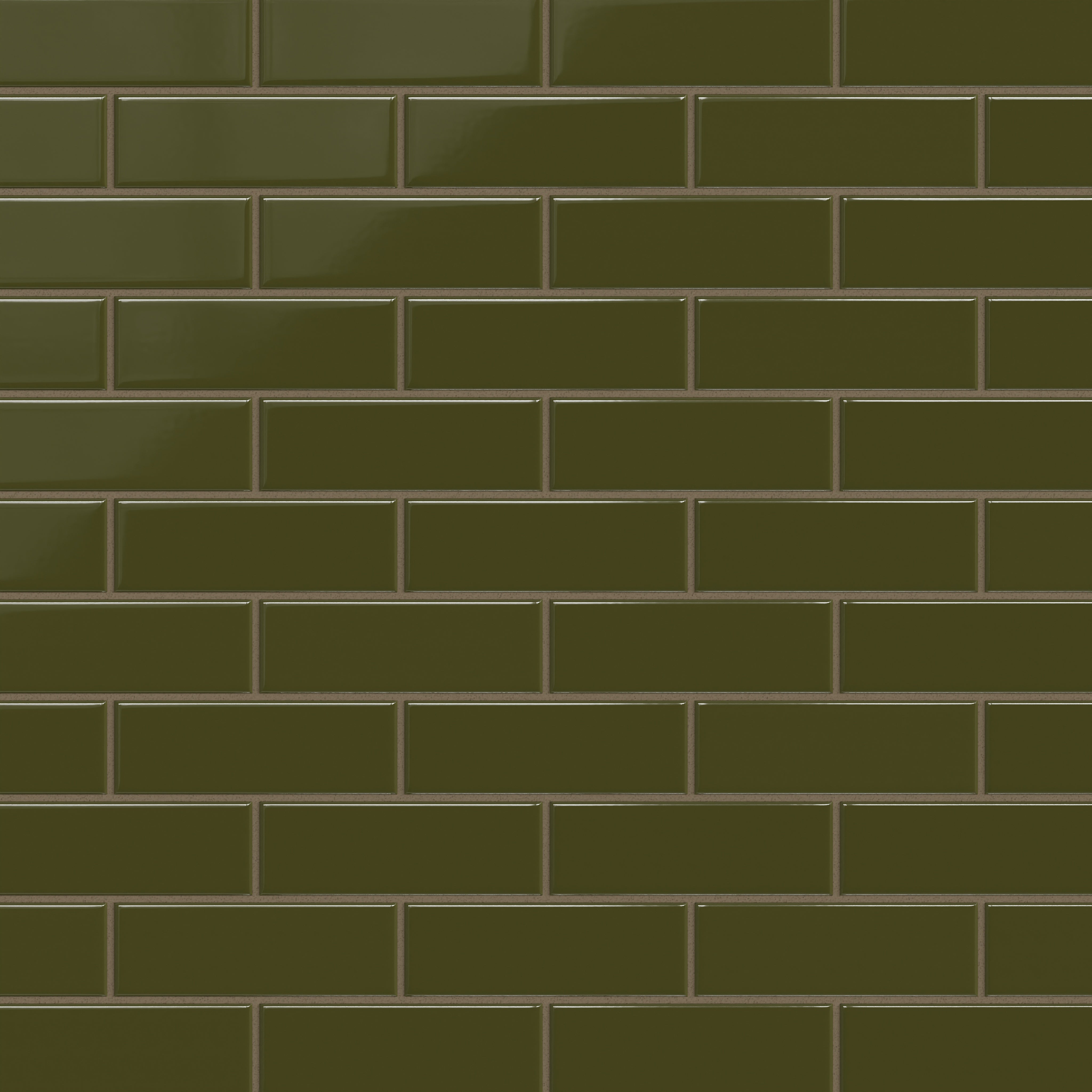 2x6 Original Ceramic Tile in Bonsai Gloss