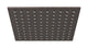Flatiron 8" Shower Head in Antique Bronze