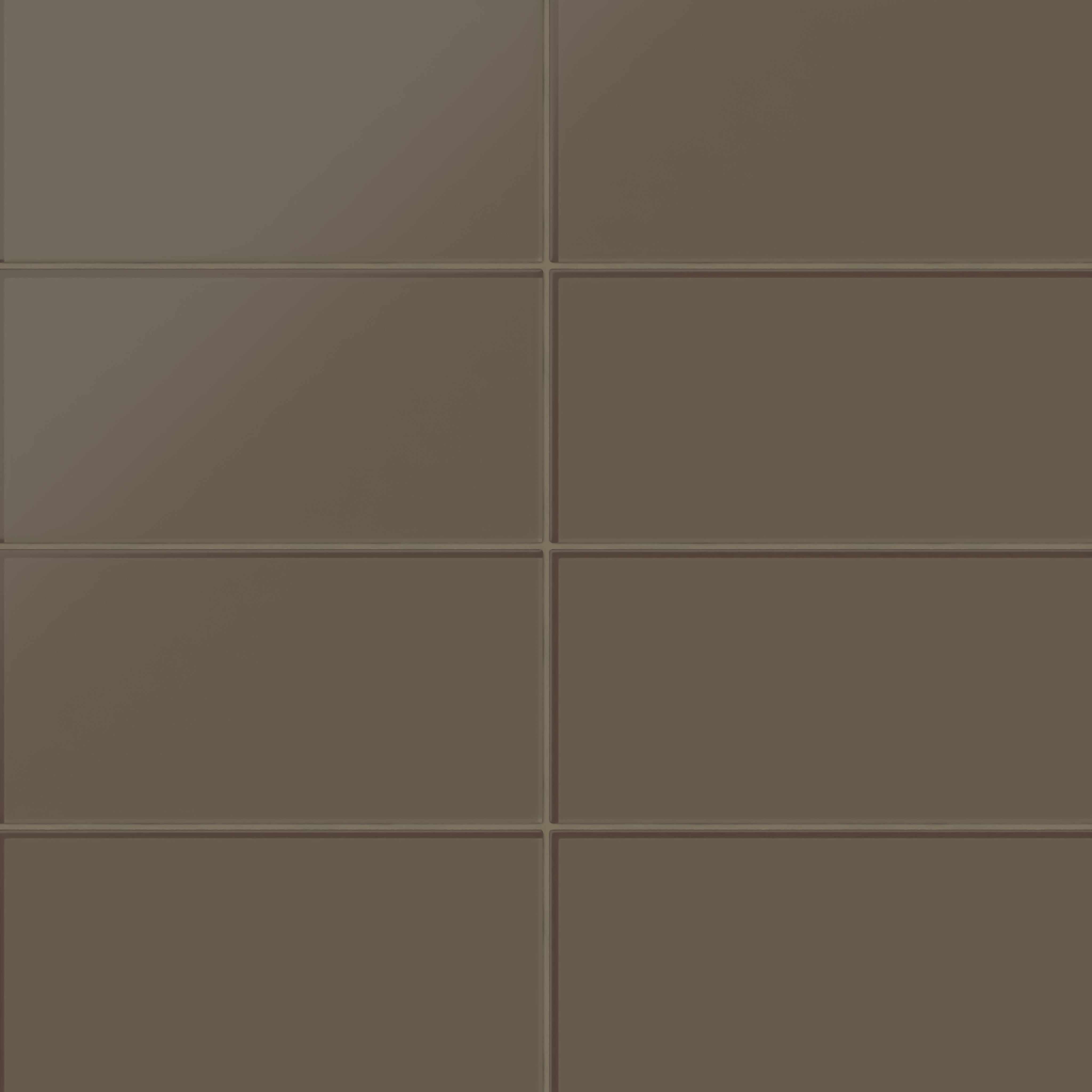 6x12 Glass Tile in Albatross Matte
