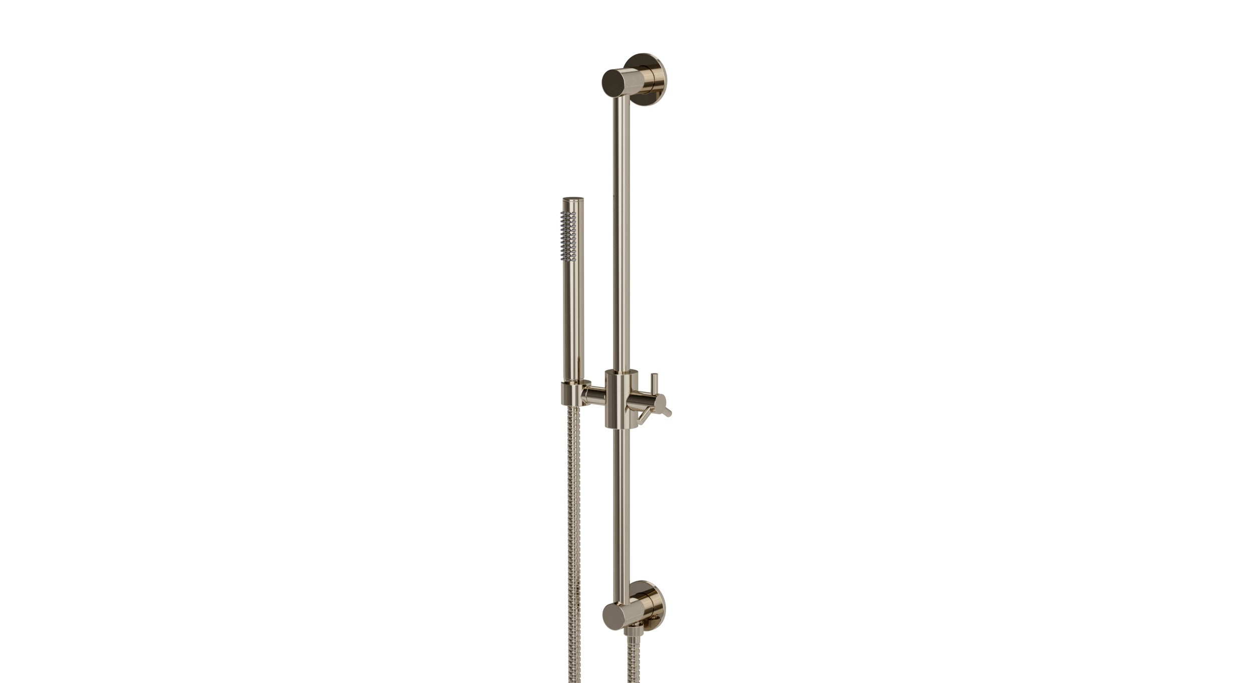 Contour & Foundry Positioning Bar Kit - Less Hand Shower in Polished Nickel