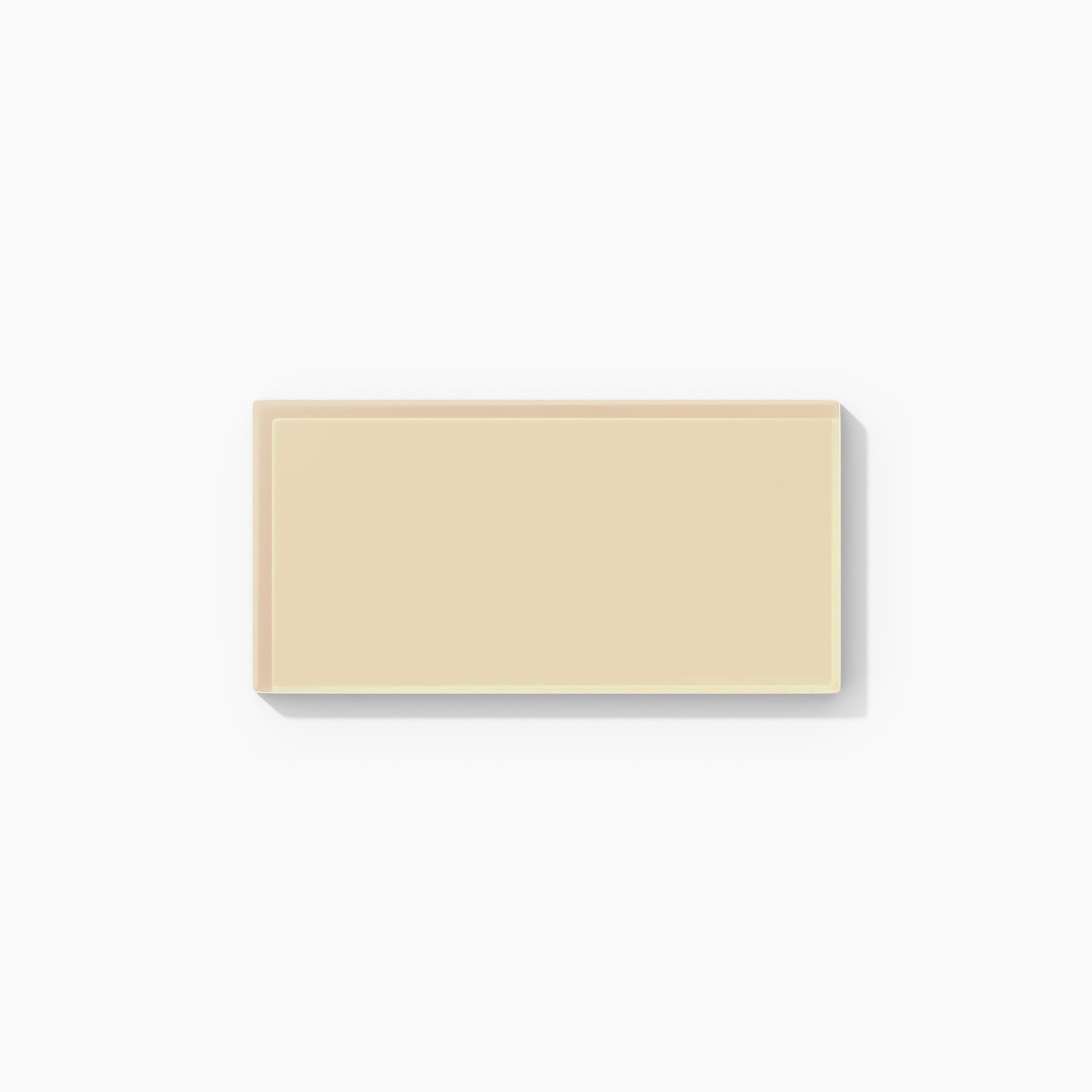 3x6 Glass Tile in Chickadee Matte
