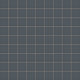 3x3 Straight Set Sheeted Natural Press Ceramic Mosaic Tile in Indigo Matte