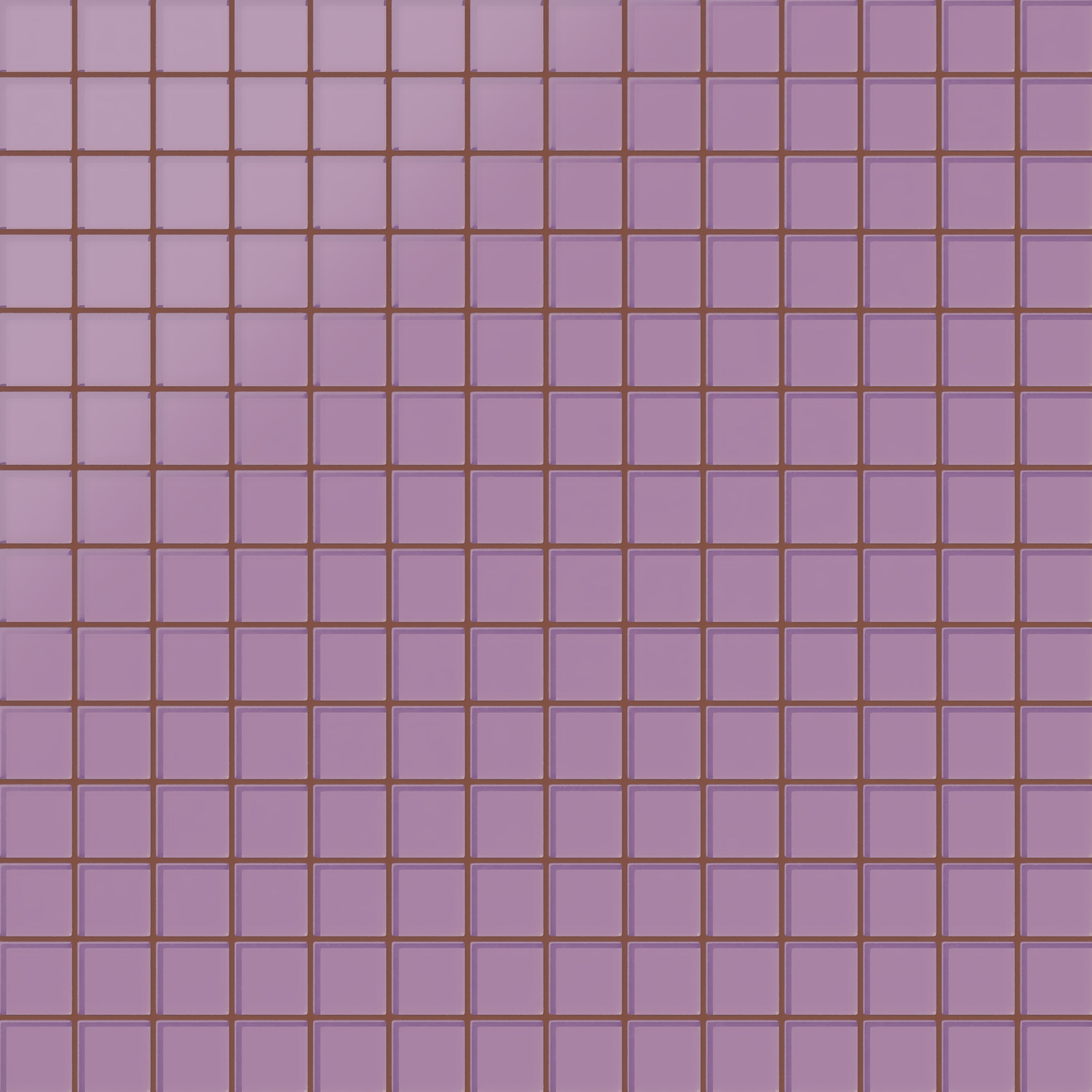 2x2 Straight Set Sheeted Glass Mosaic Tile in Waxbill Matte