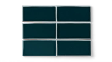4x8 Original Ceramic Tile in Caspian Sea Gloss