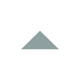 4" Triangle Original Ceramic Tile in Overcast Matte