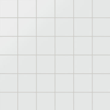 4x4 Glass Tile in Egret Matte