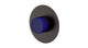 Foundry One Handle Wall Mount Shower Trim with Groove Ceramic Knob Handle in Antique Bronze