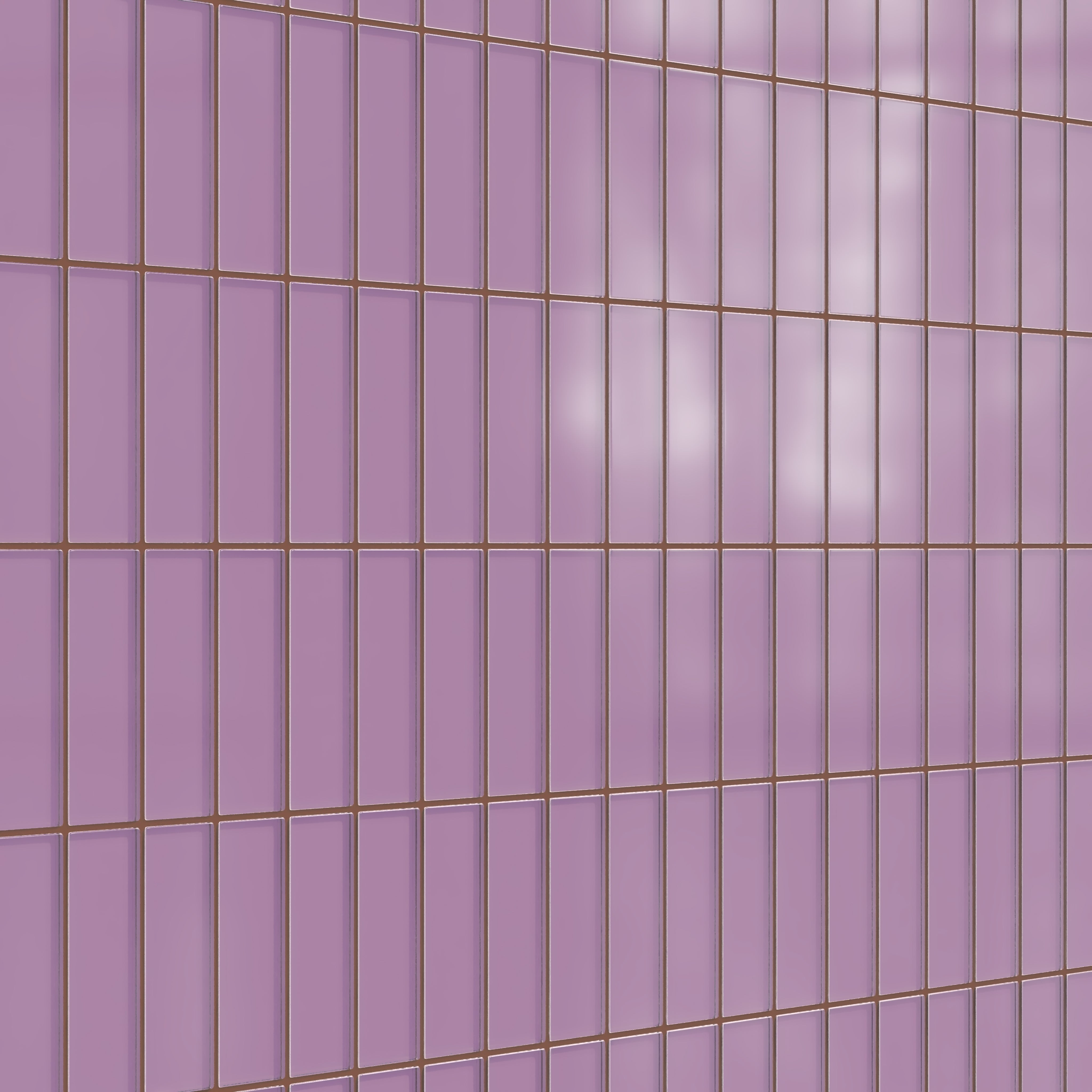 2x6 Glass Tile in Waxbill Matte