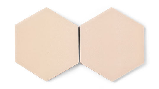 8" Hexagon Original Ceramic Tile in Tumbleweed Matte