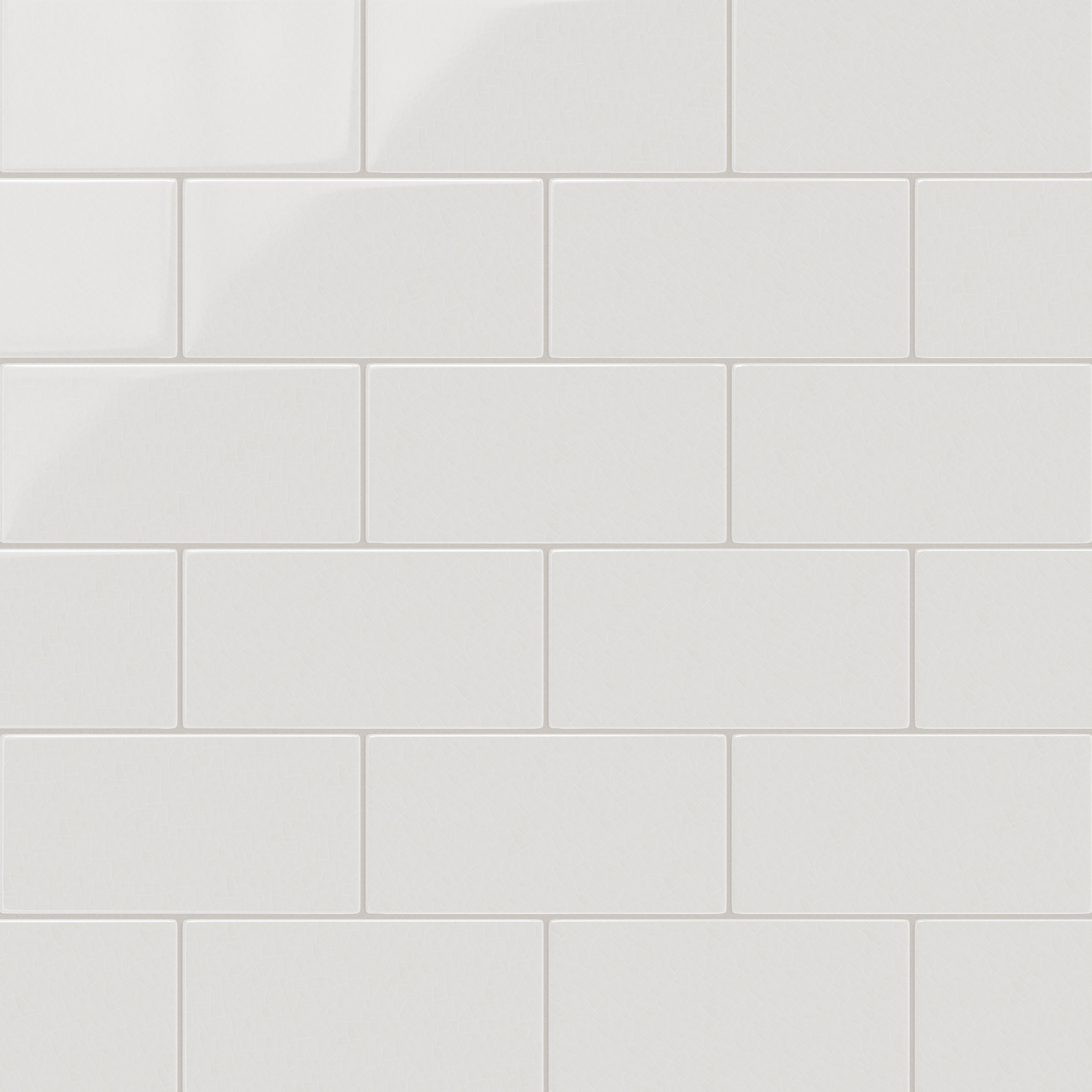 6x12 Original Ceramic Tile in Frost Gloss