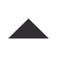 6" Triangle Original Ceramic Tile in Graphite